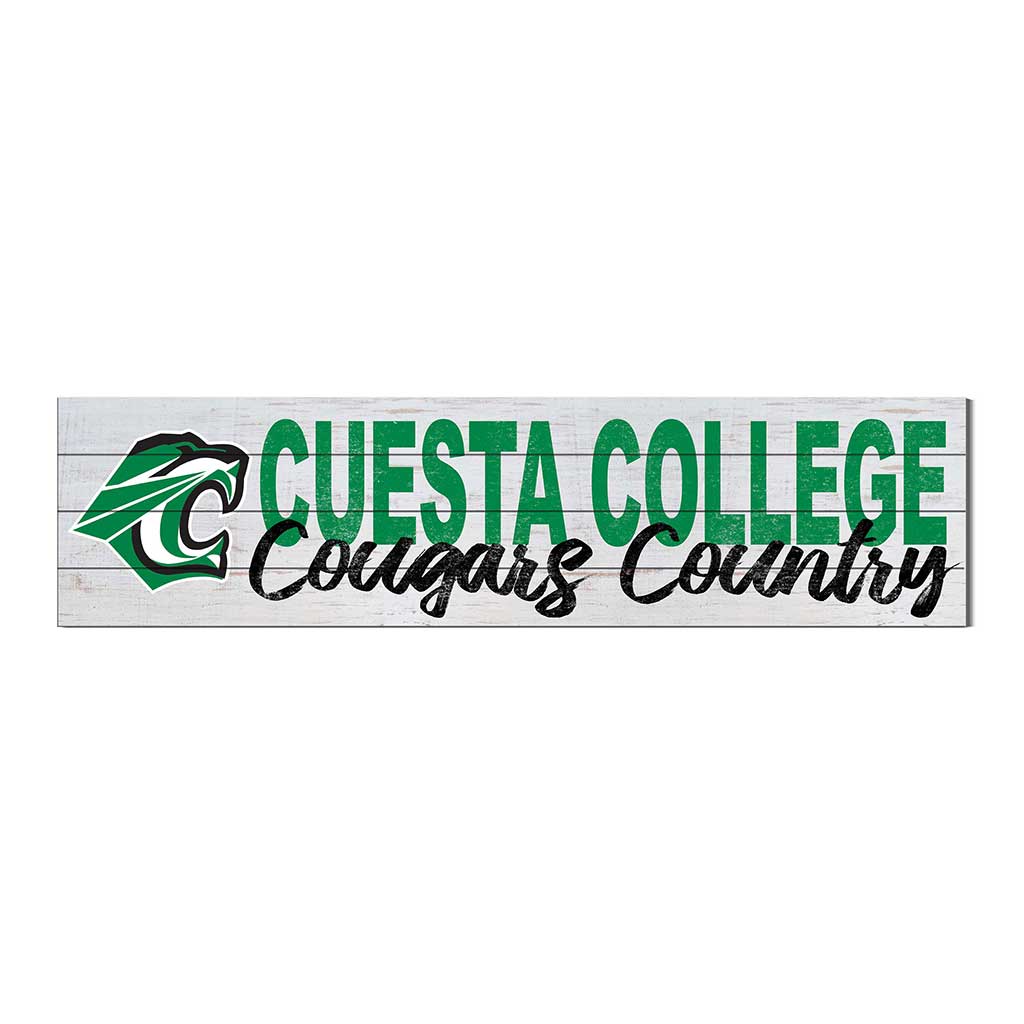 40x10 Sign With Logo Cuesta College Cougars