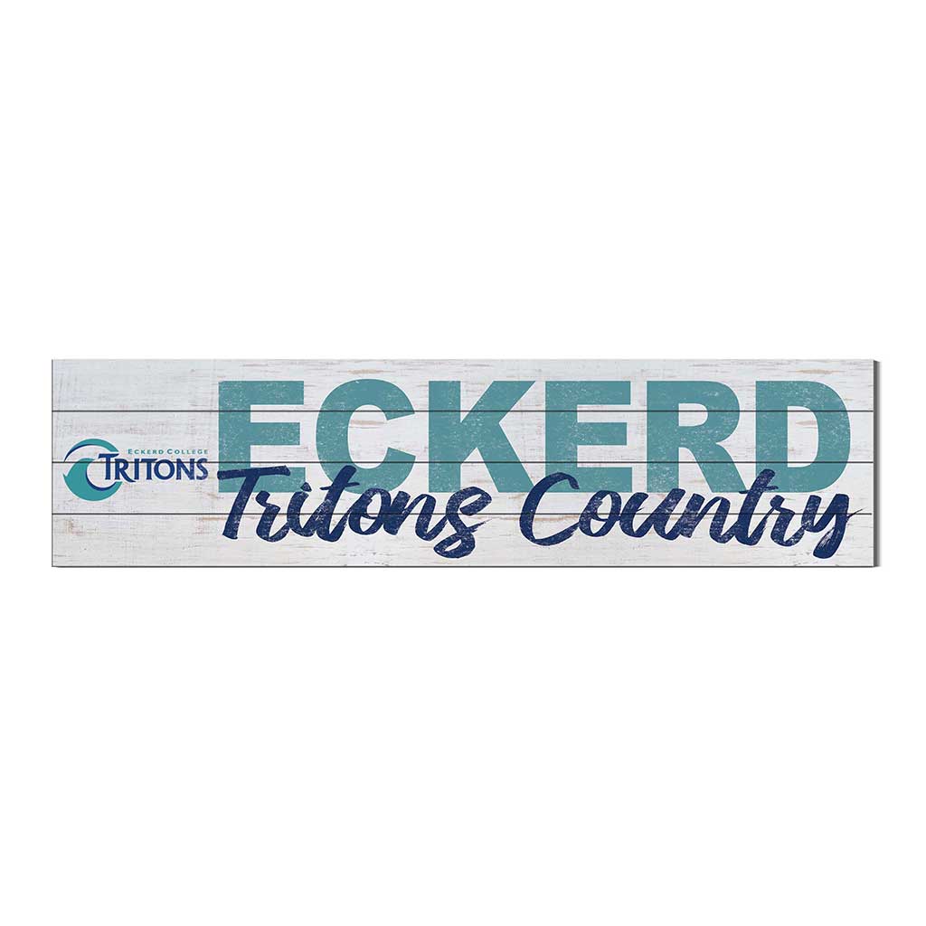 40x10 Sign With Logo Eckerd College Tritons