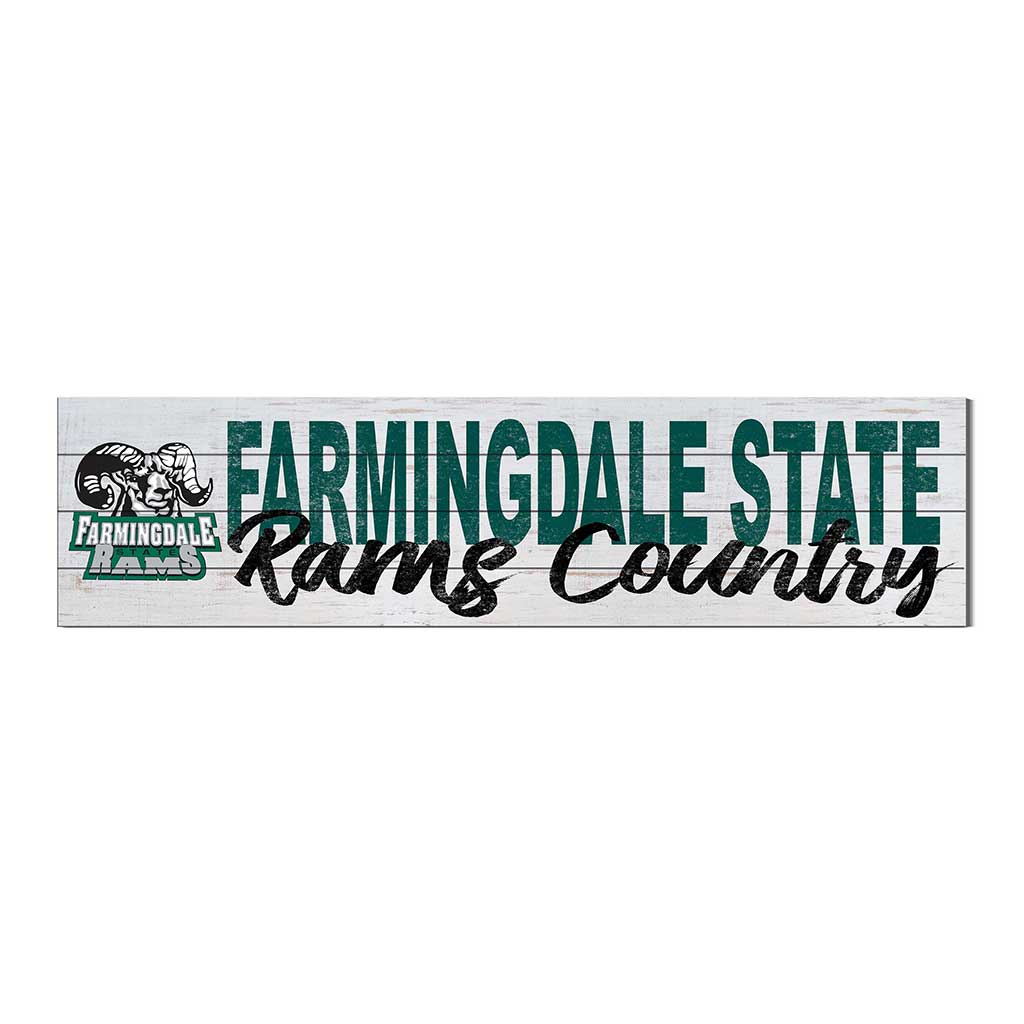 40x10 Sign With Logo Farmingdale State College (SUNY) Rams