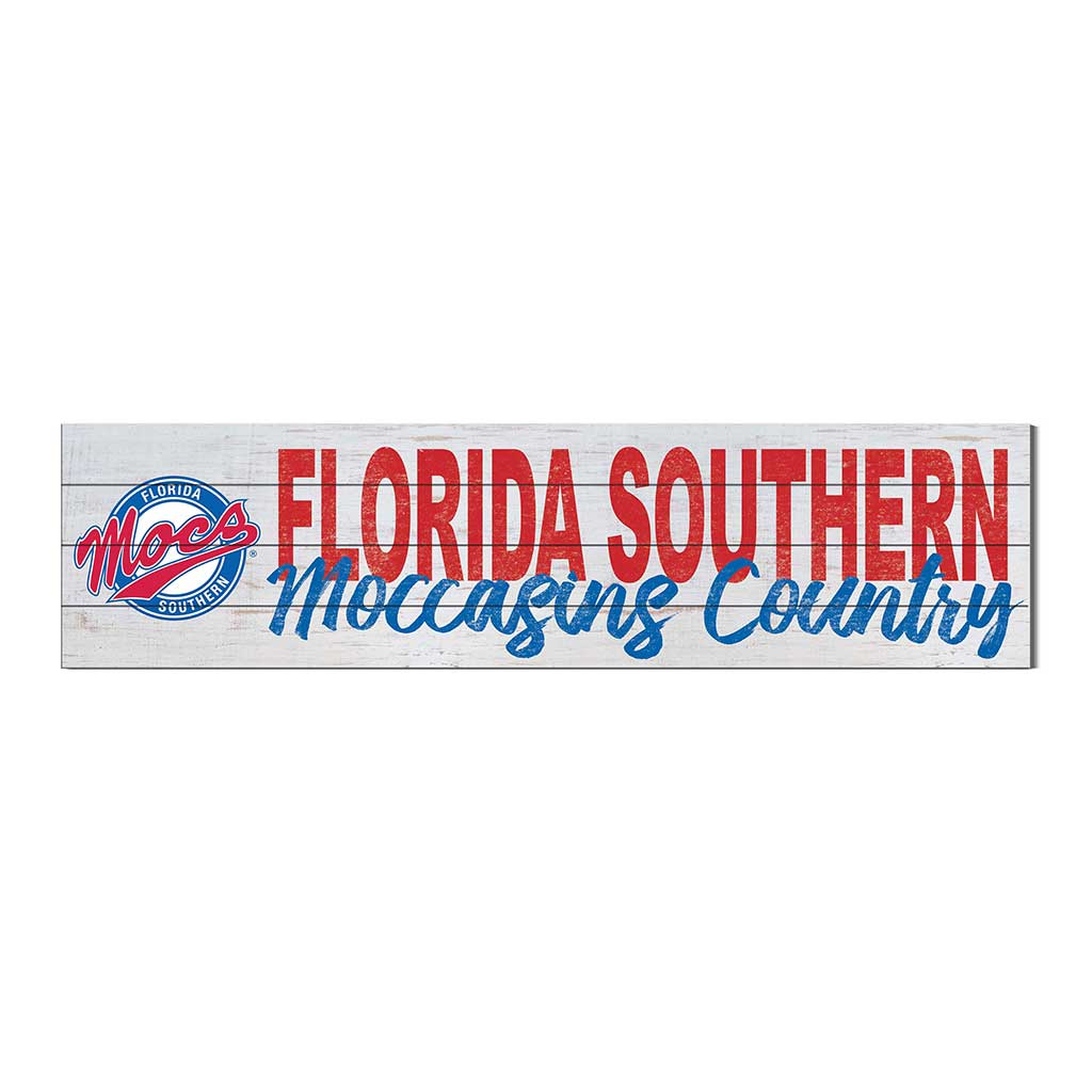 40x10 Sign With Logo Florida Southern College Moccasins