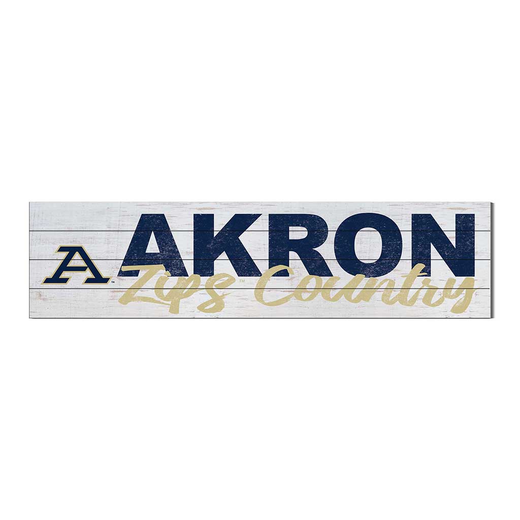 40x10 Sign With Logo Akron Zips