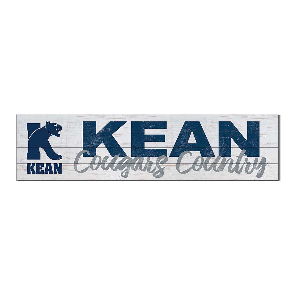 40x10 Sign With Logo Kean University Cougars