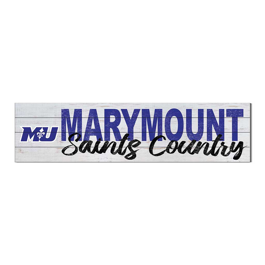 40x10 Sign With Logo Marymount University Saints