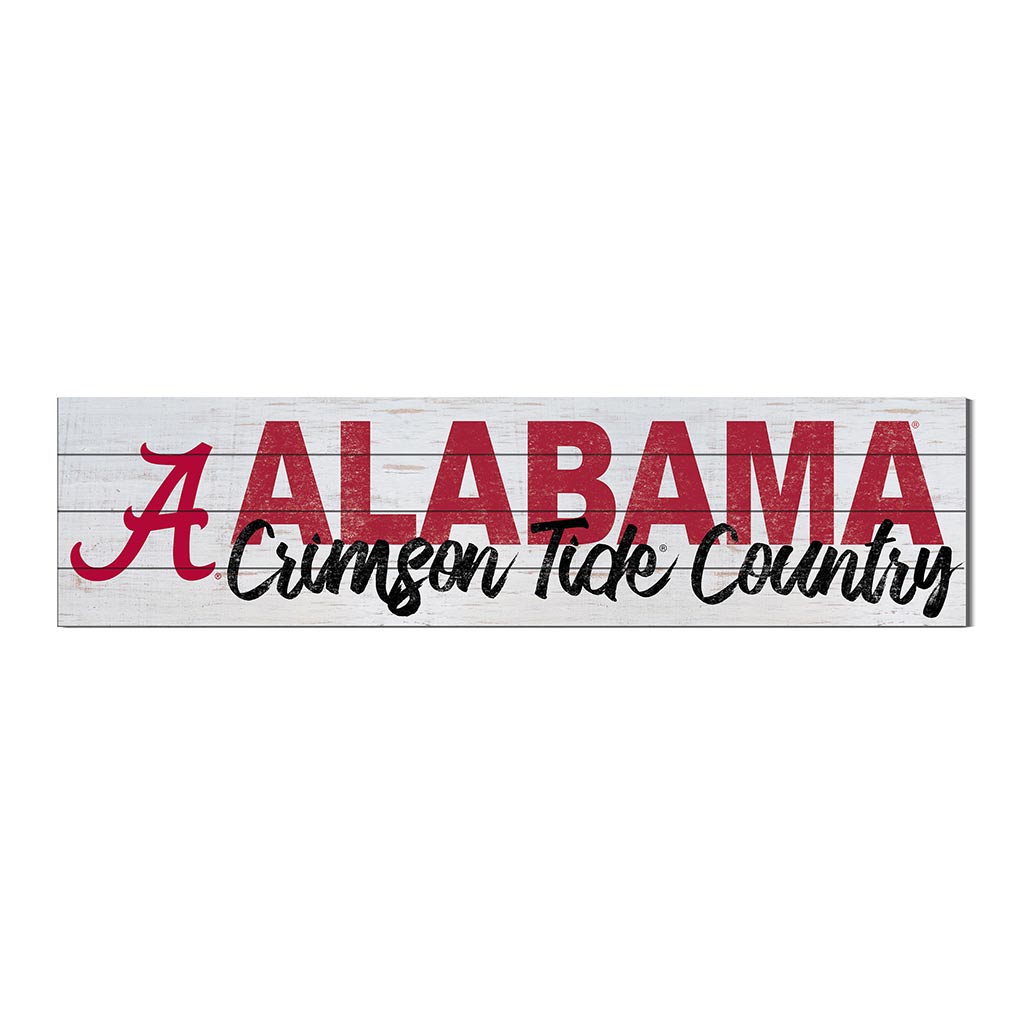 40x10 Sign With Logo Alabama Crimson Tide