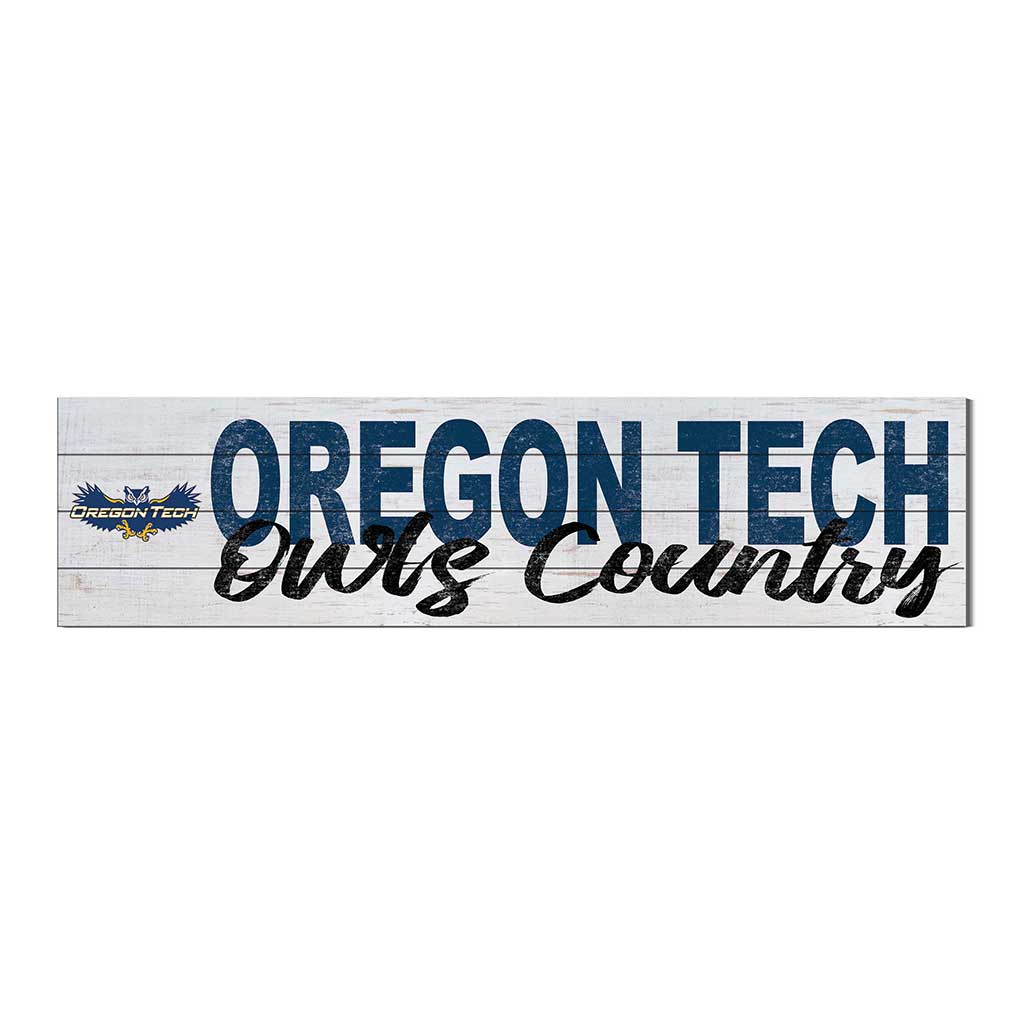 40x10 Sign With Logo Oregon Institute of Technology Owls