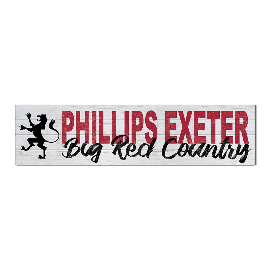 40x10 Sign With Logo Phillips Exeter Academy Big Reds