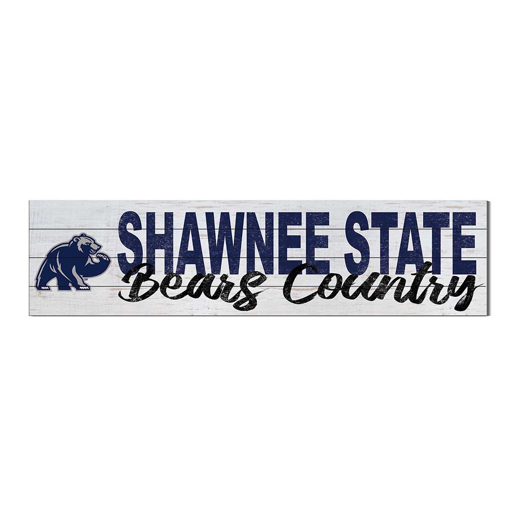 40x10 Sign With Logo Shawnee State University Bears