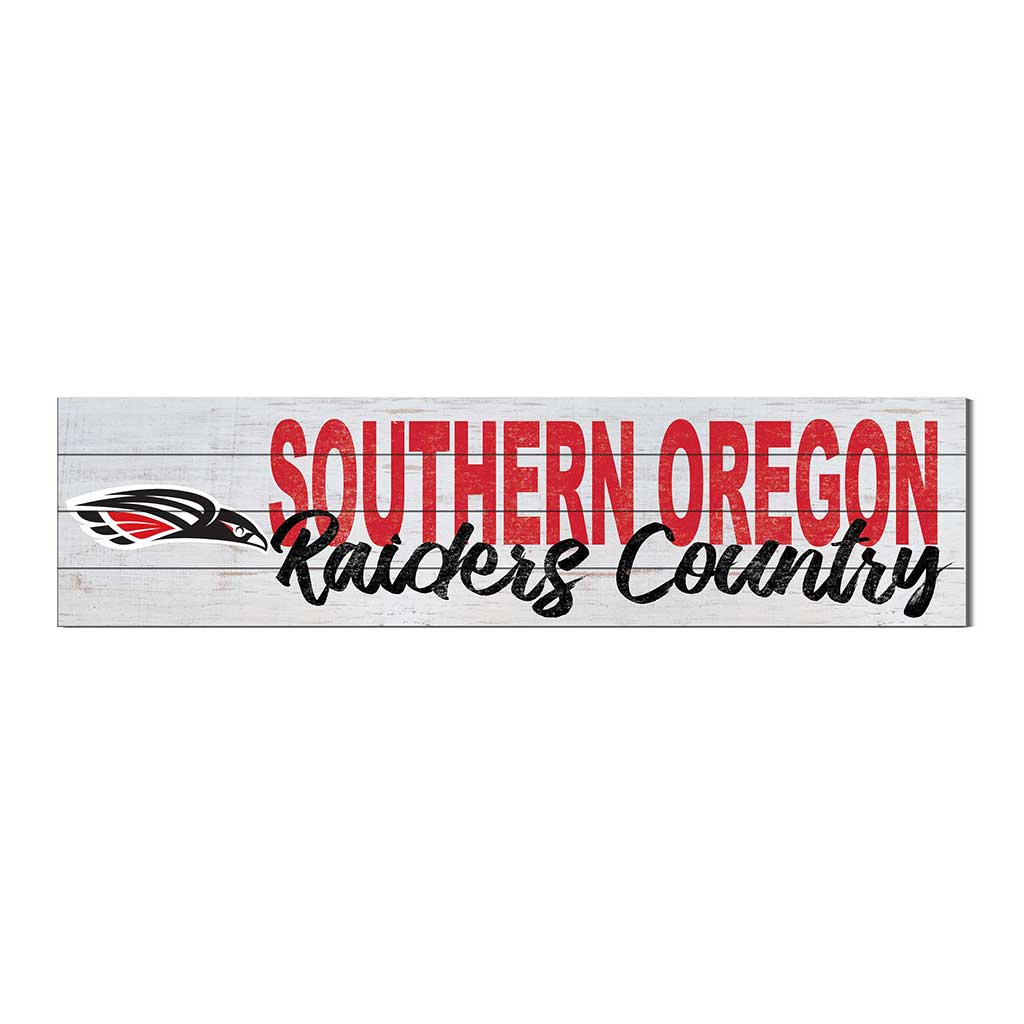 40x10 Sign With Logo Southern Oregon University Raiders