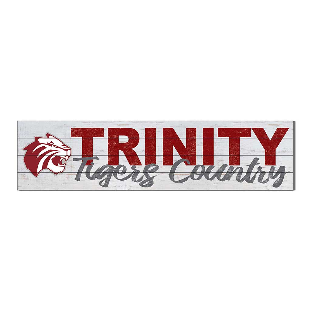 40x10 Sign With Logo Trinity University Tigers