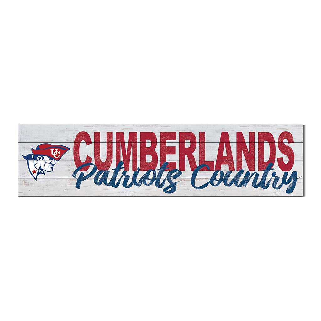 40x10 Sign With Logo University of the Cumberlands Patriots