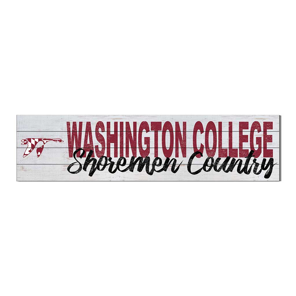 40x10 Sign With Logo Washington College Shoremen/Shorewomen