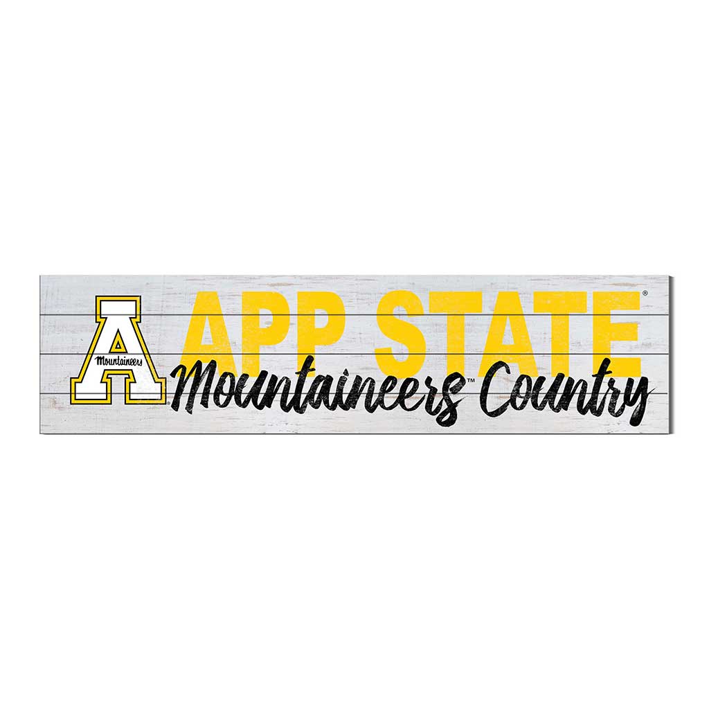 40x10 Sign With Logo Appalachian State Mountaineers