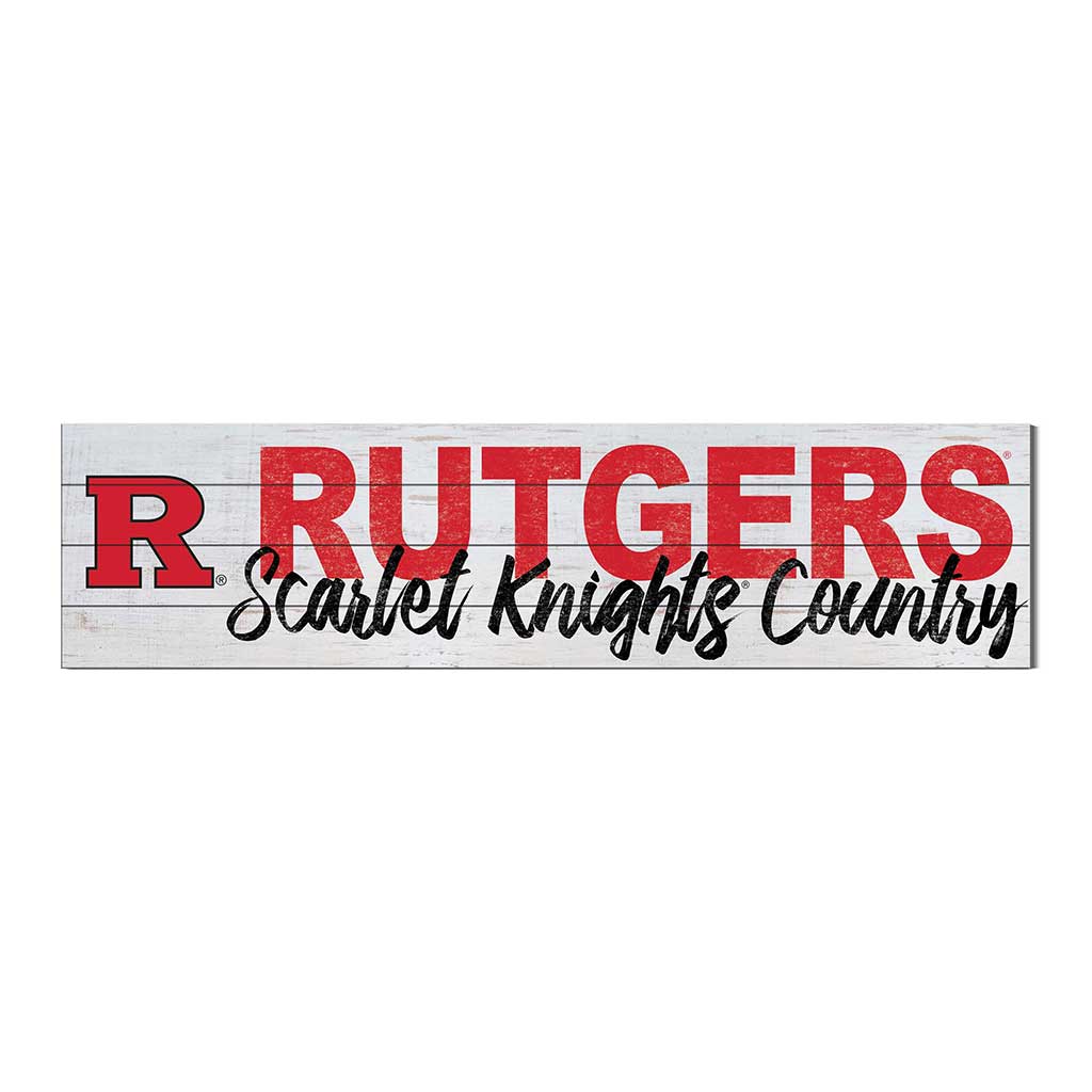 40x10 Sign With Logo Rutgers - Camden