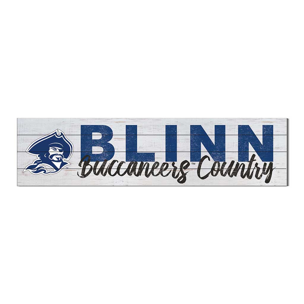 40x10 Sign With Logo Blinn College Buccaneers