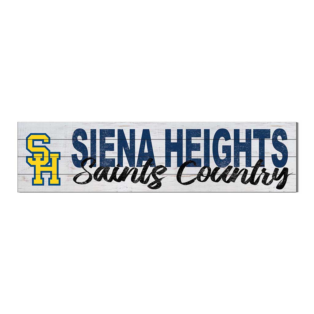 40x10 Sign With Logo Siena Heights University Saints