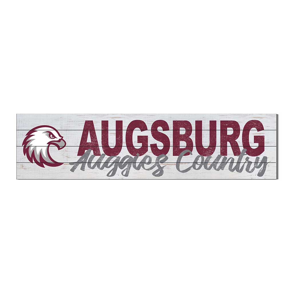 40x10 Sign With Logo Augsburg College Auggies