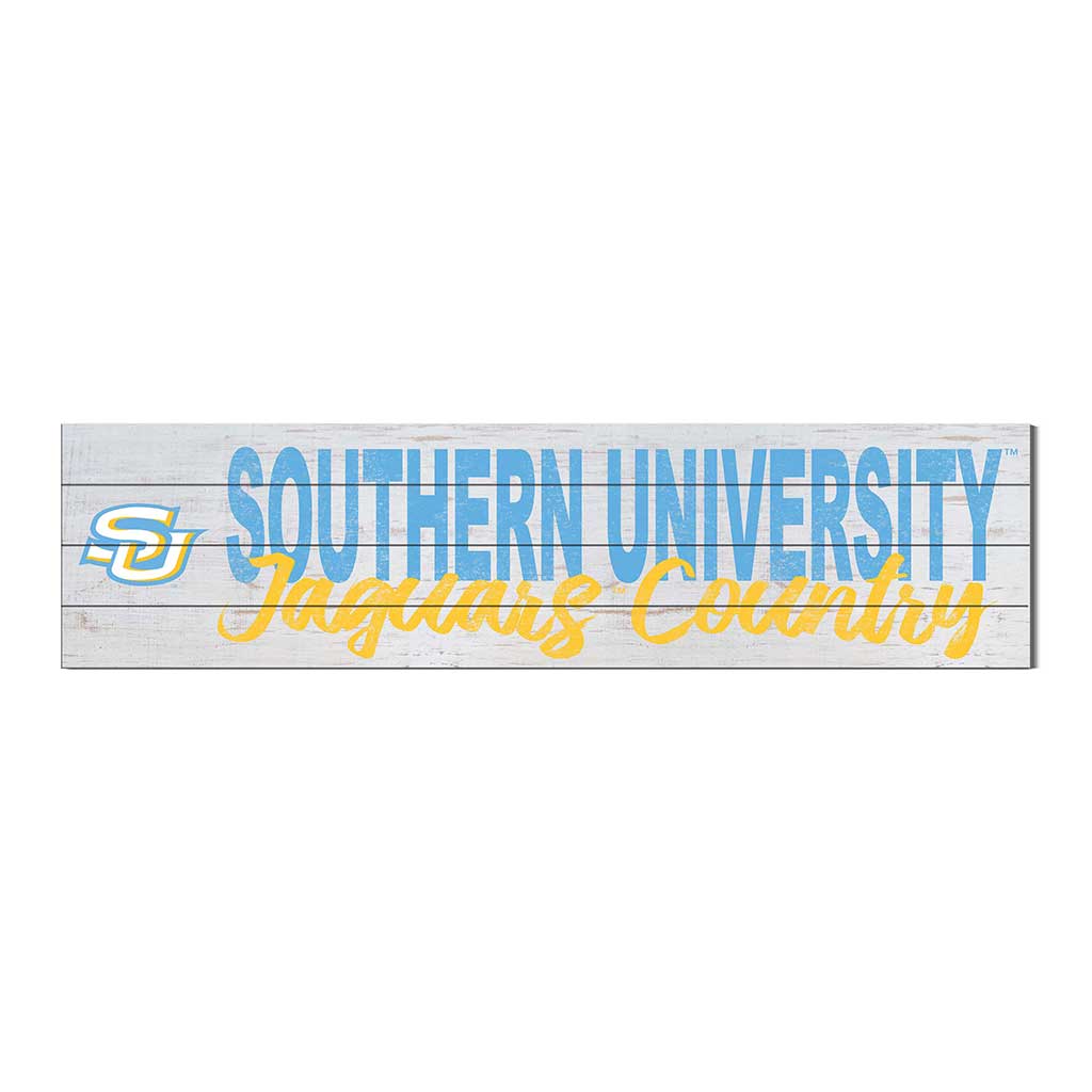 40x10 Sign With Logo Southern University Jaguars