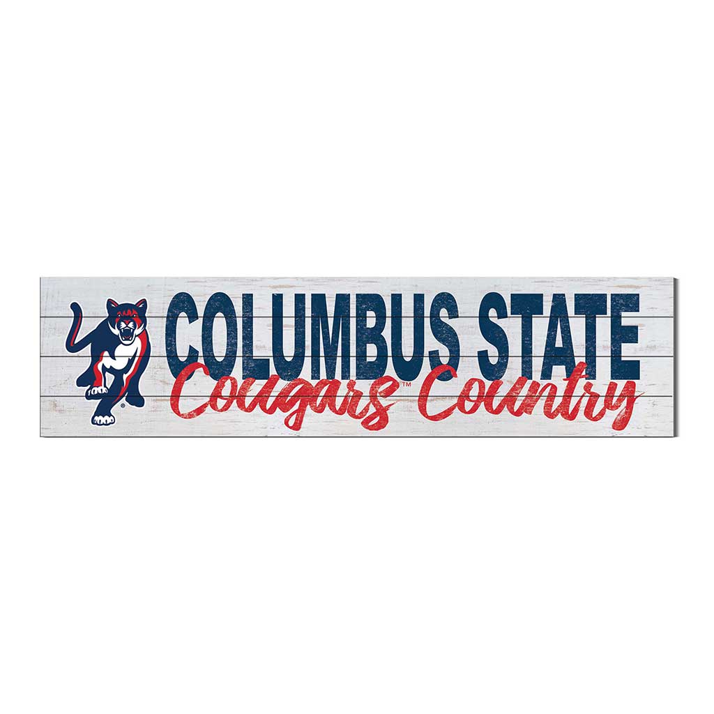 40x10 Sign With Logo Columbus State University Cougars