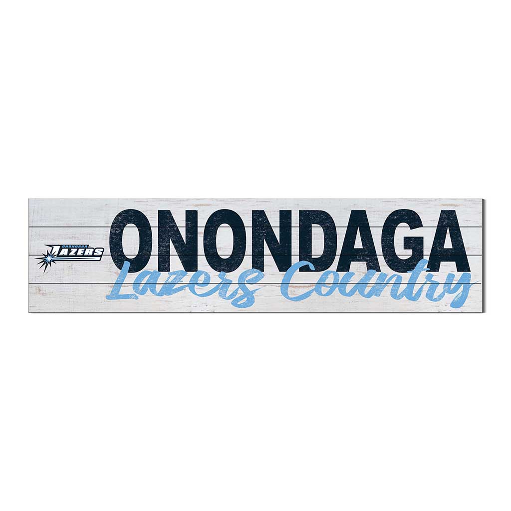 40x10 Sign With Logo Onondaga Community College Lazers