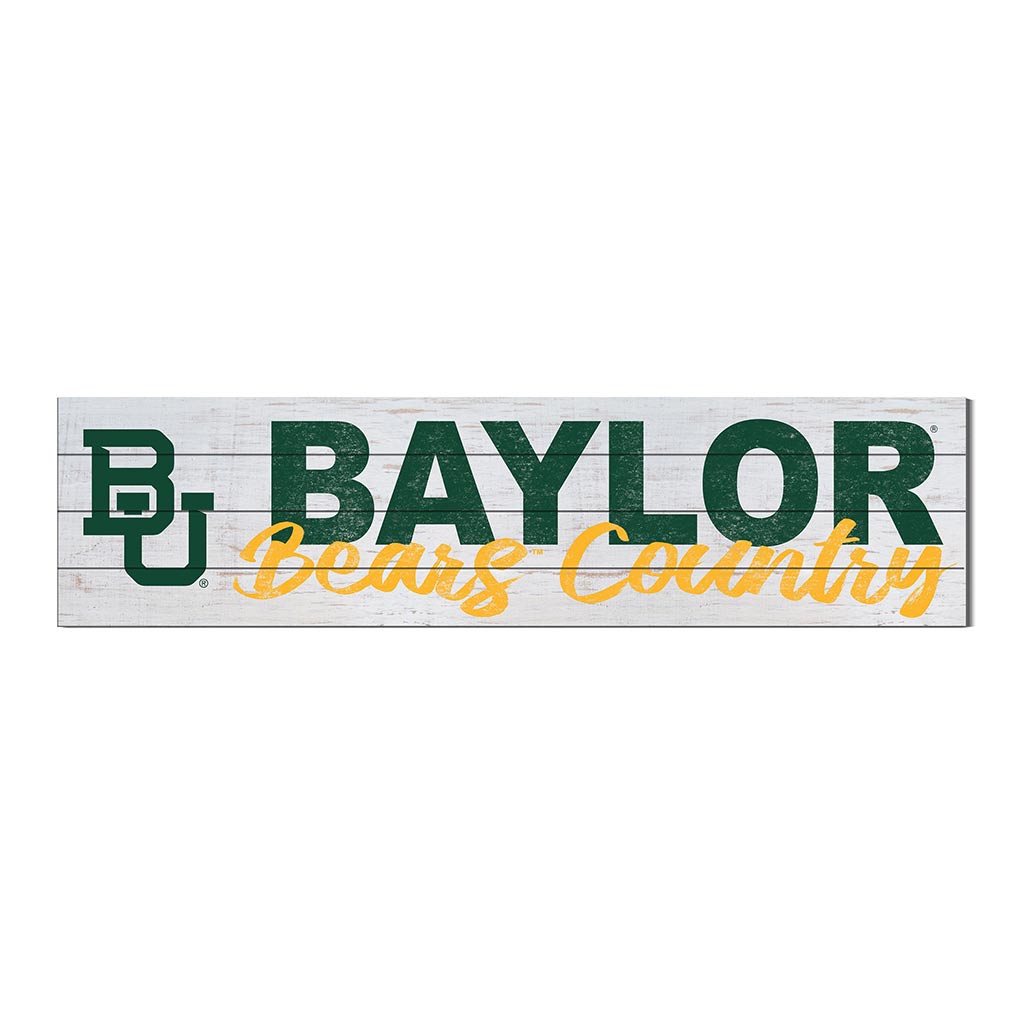 40x10 Sign With Logo Baylor Bears