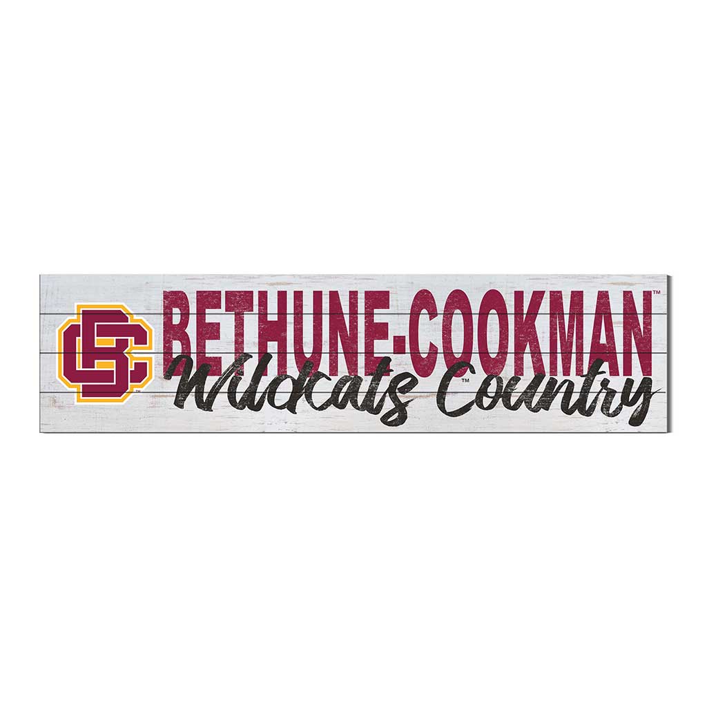 40x10 Sign With Logo Bethune-Cookman Wildcats