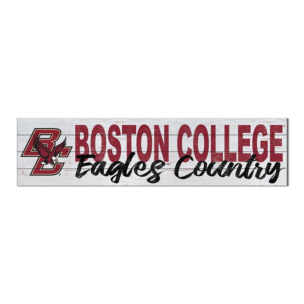 40x10 Sign With Logo Boston College Eagles