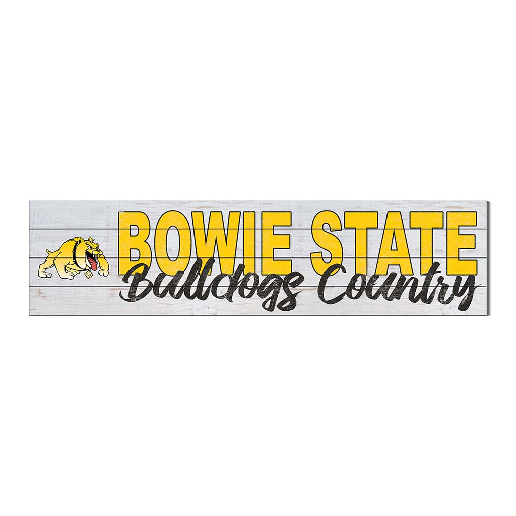 40x10 Sign With Logo Bowie State Bulldogs