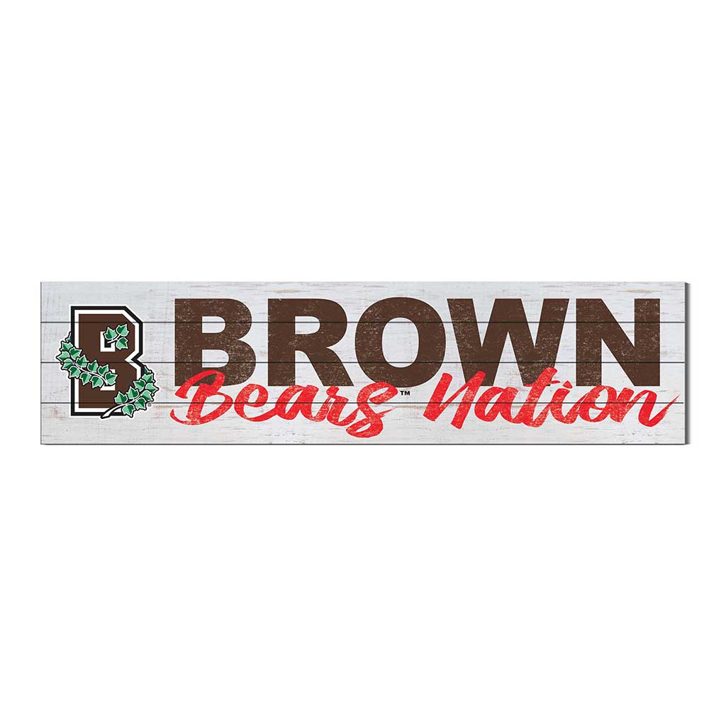 40x10 Sign With Logo Brown Bears