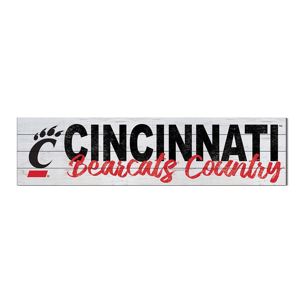 40x10 Sign With Logo Cincinnati Bearcats