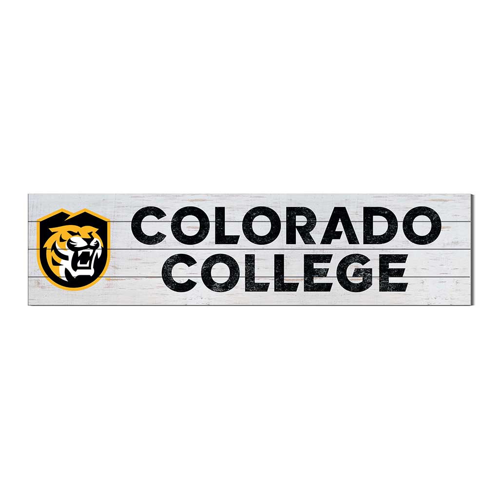 40x10 Sign With Logo Colorado College Tigers