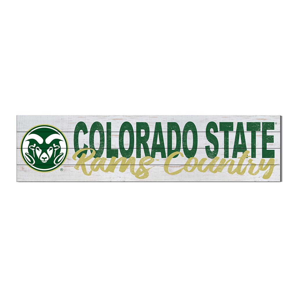 40x10 Sign With Logo Colorado State-Ft. Collins Rams