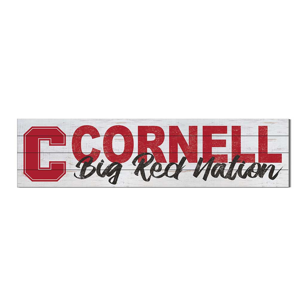 40x10 Sign With Logo Cornell Big Red