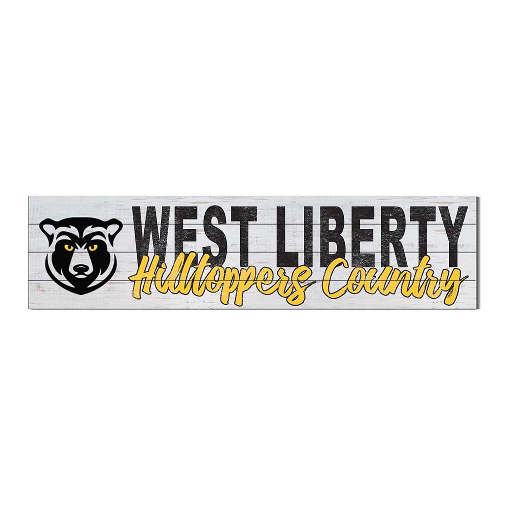 40x10 Sign With Logo West Liberty University Hilltoppers