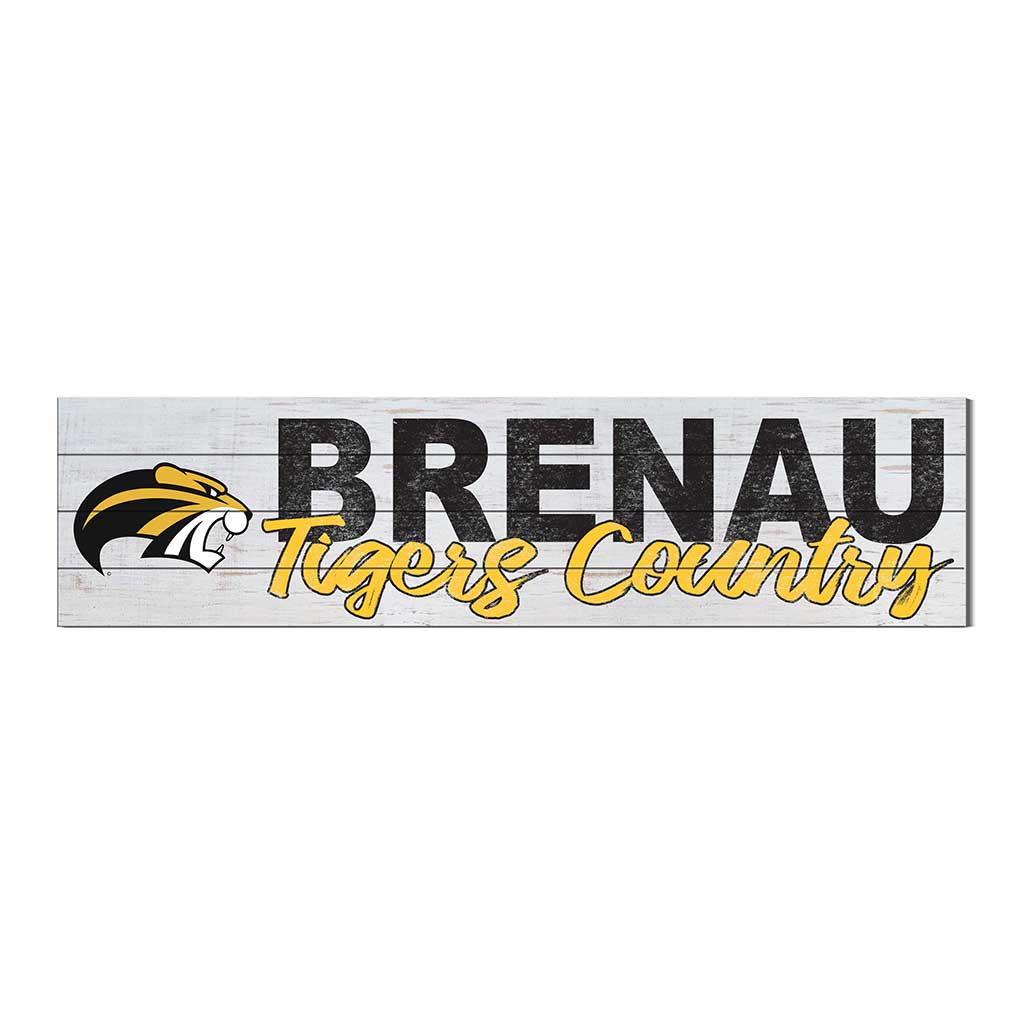 40x10 Sign With Logo Brenau University Golden Tigers