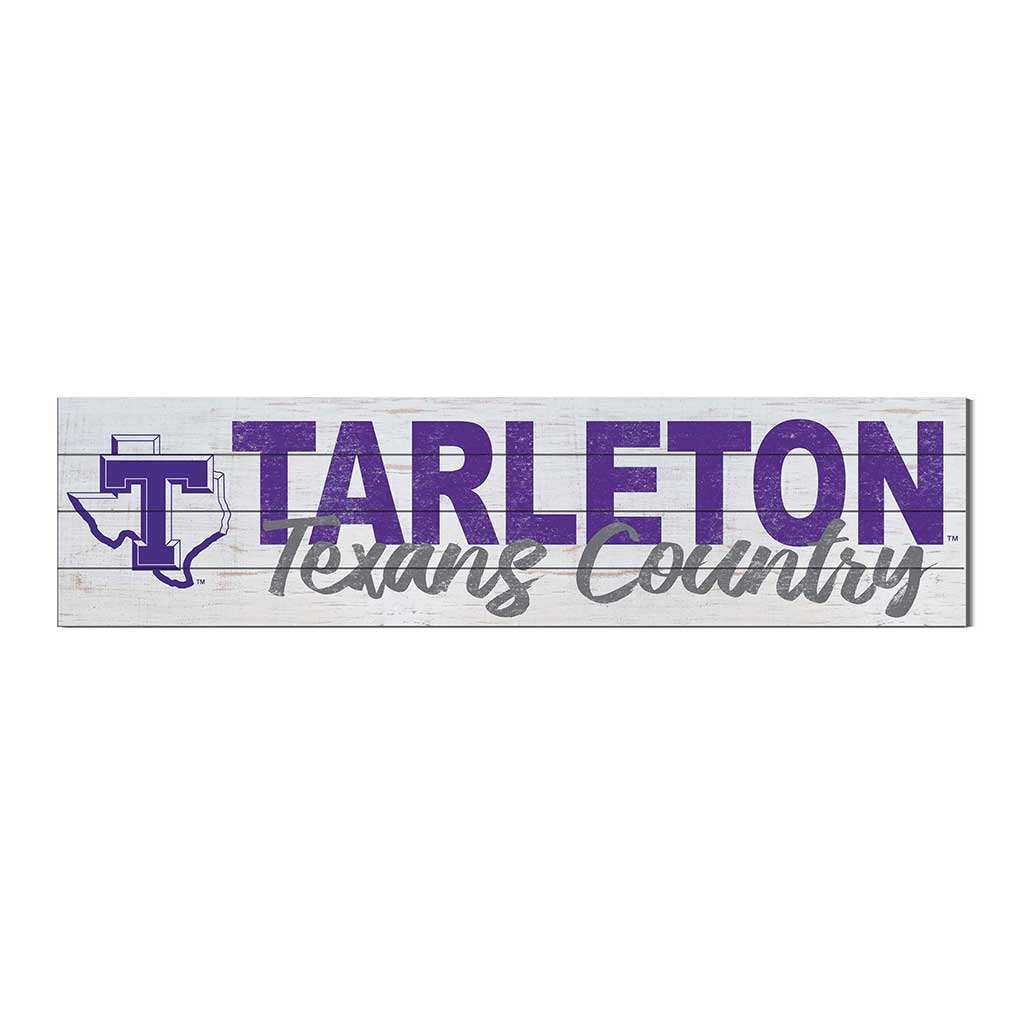 40x10 Sign With Logo Tarleton State University Texans