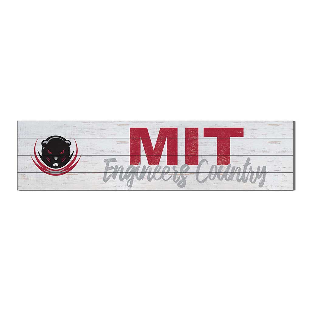 40x10 Sign With Logo Massachusetts Institute Of Technology Engineers