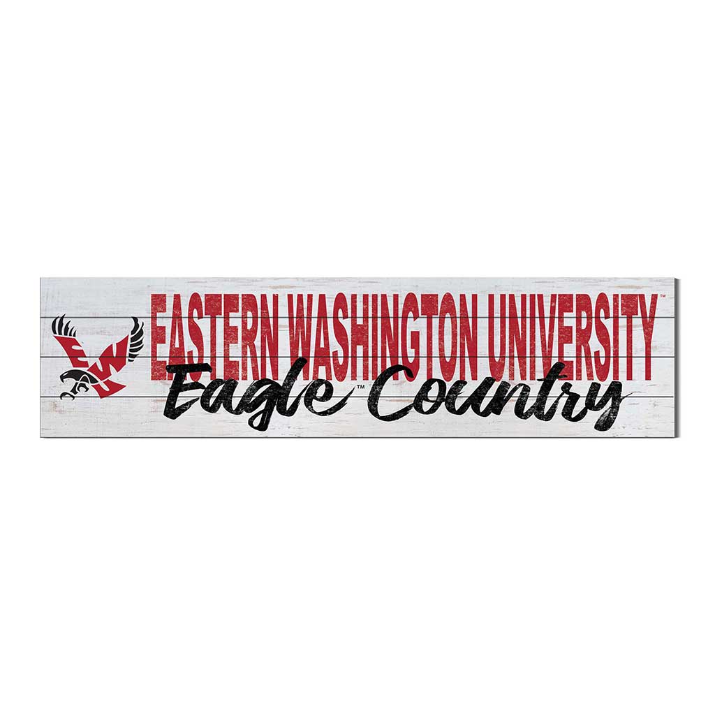 40x10 Sign With Logo Eastern Washington Eagles