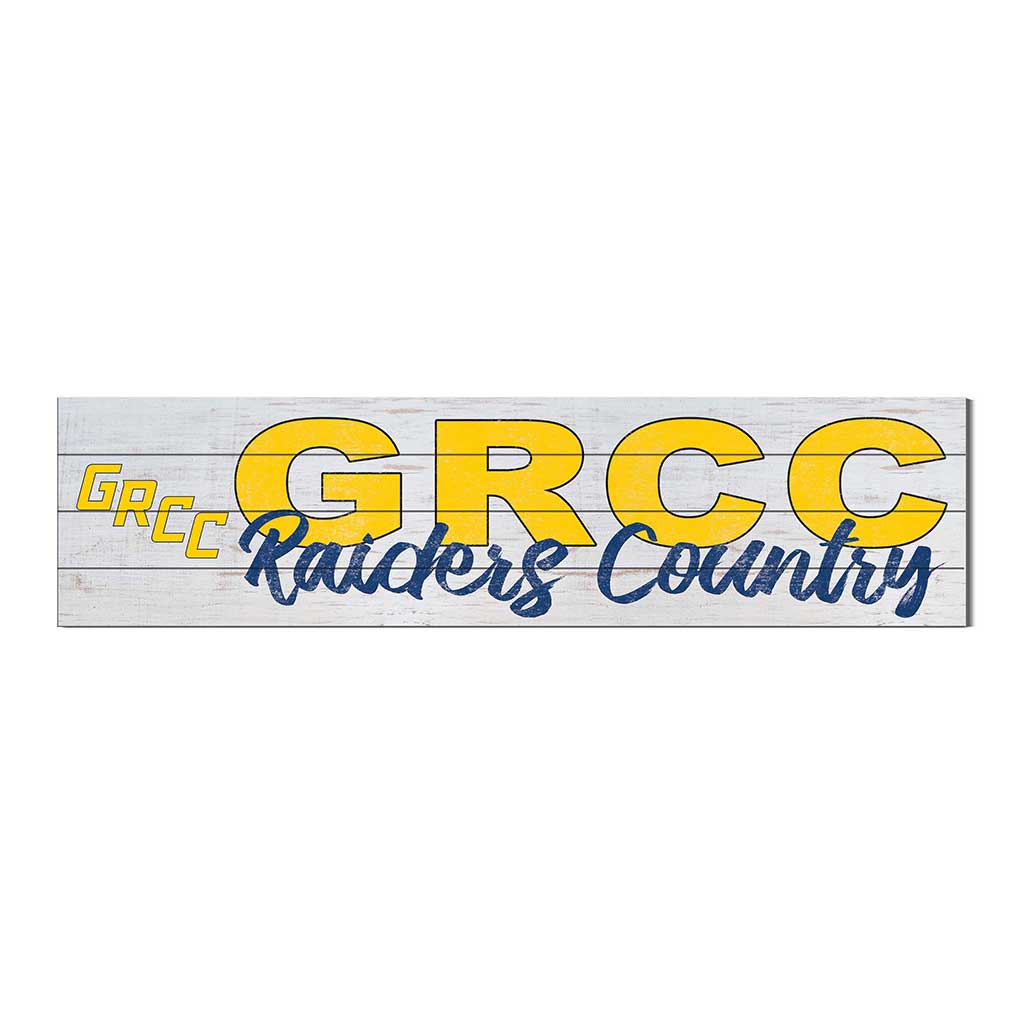 40x10 Sign With Logo Grand Rapids Community College Raiders