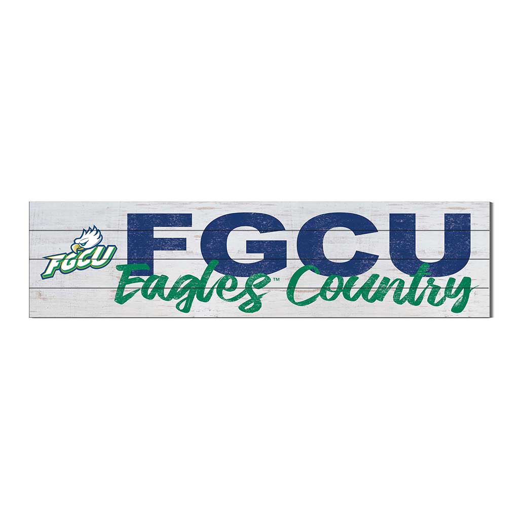 40x10 Sign With Logo Florida Gulf Coast Eagles