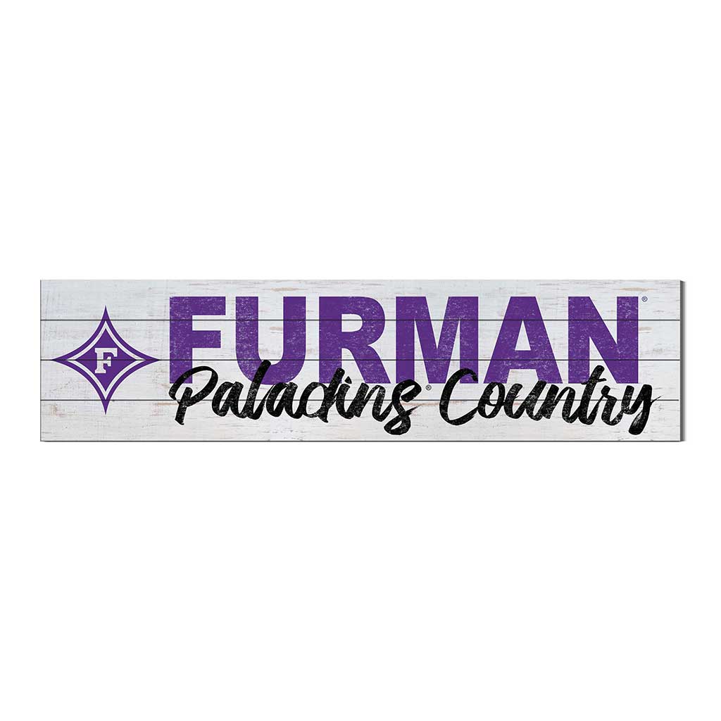 40x10 Sign With Logo Furman Paladins