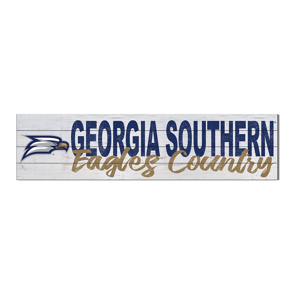 40x10 Sign With Logo Georgia Southern Eagles