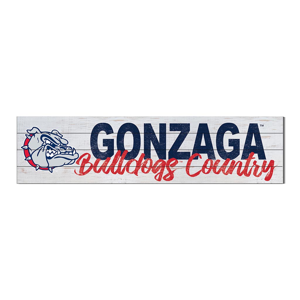 40x10 Sign With Logo Gonzaga Bulldogs