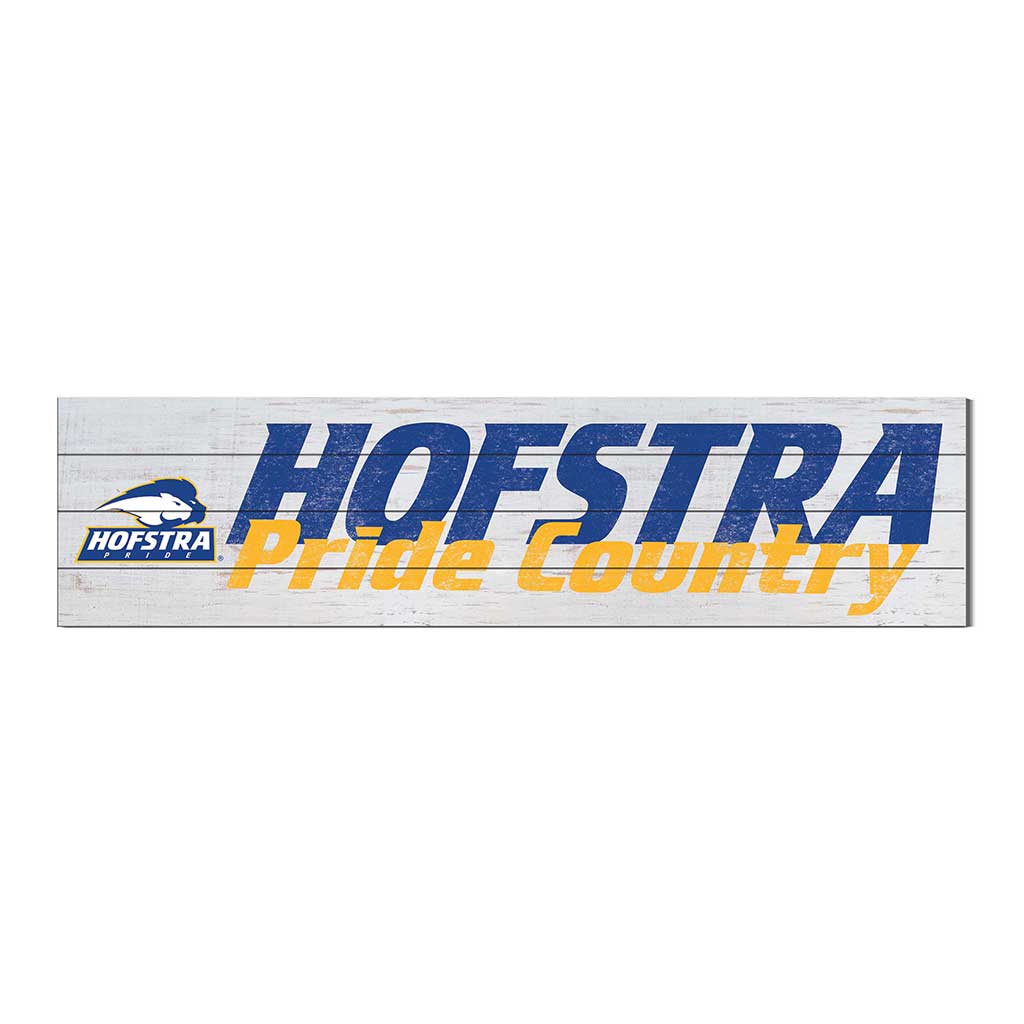 40x10 Sign With Logo Hofstra Pride