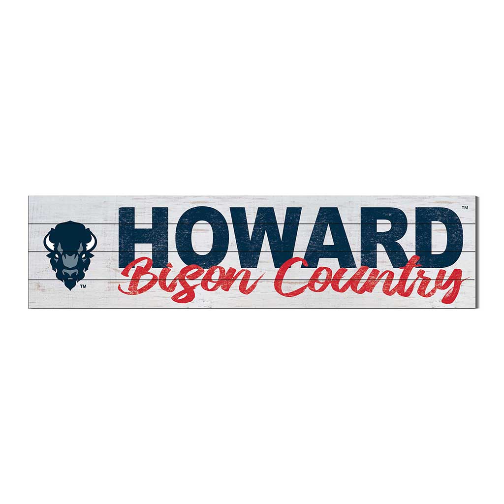 40x10 Sign With Logo Howard Bison