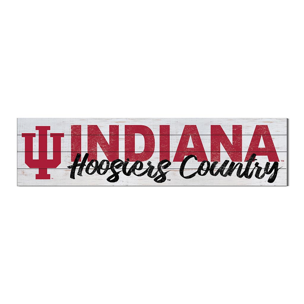 40x10 Sign With Logo Indiana Hoosiers