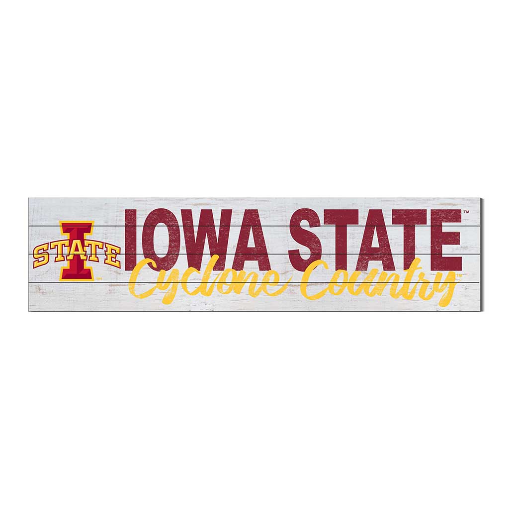 40x10 Sign With Logo Iowa State Cyclones