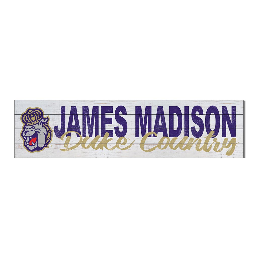 40x10 Sign With Logo James Madison Dukes