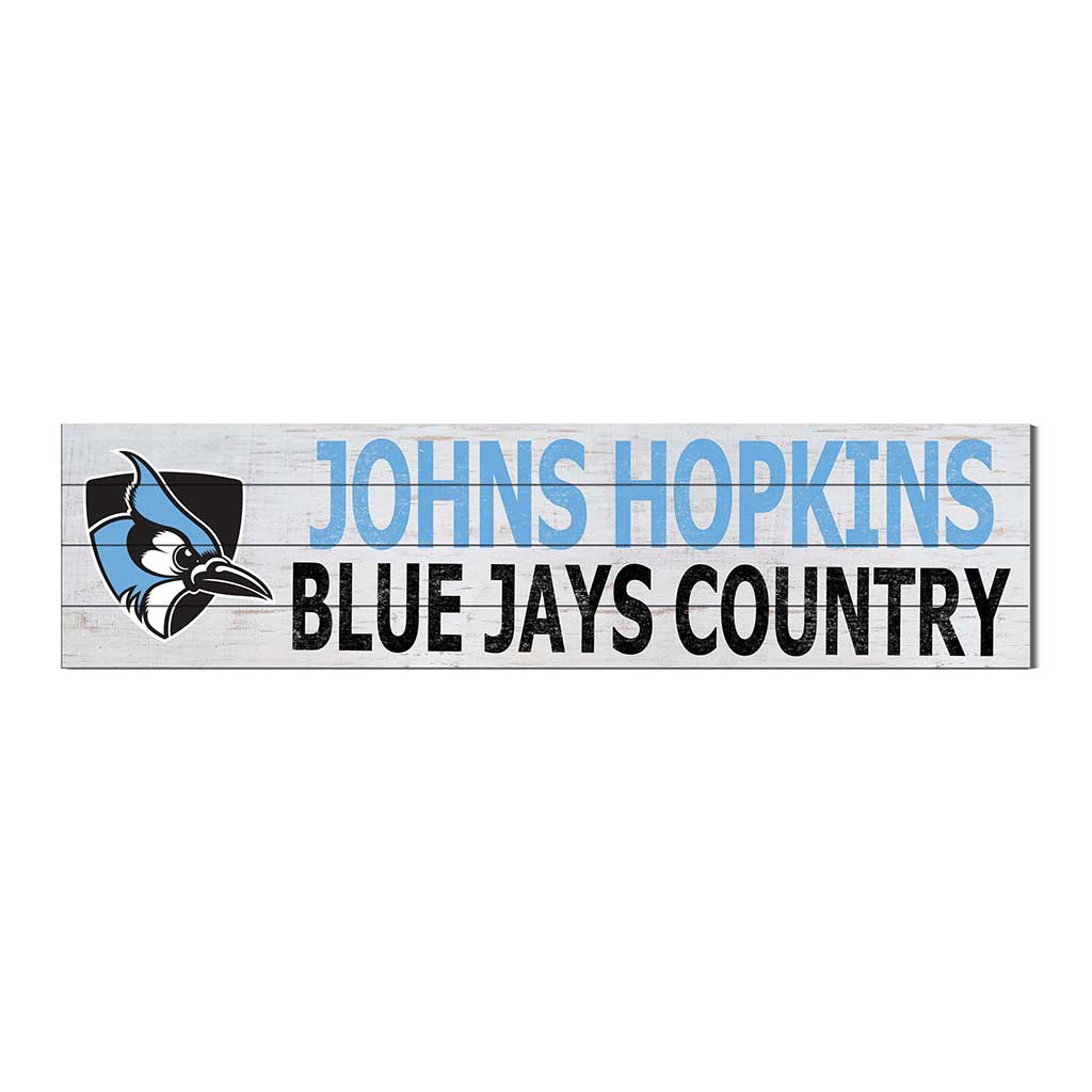 40x10 Sign With Logo Johns Hopkins Blue Jays