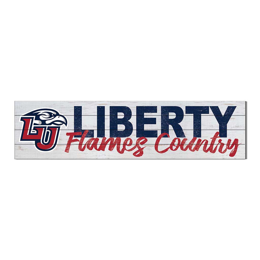 40x10 Sign With Logo Liberty Flames