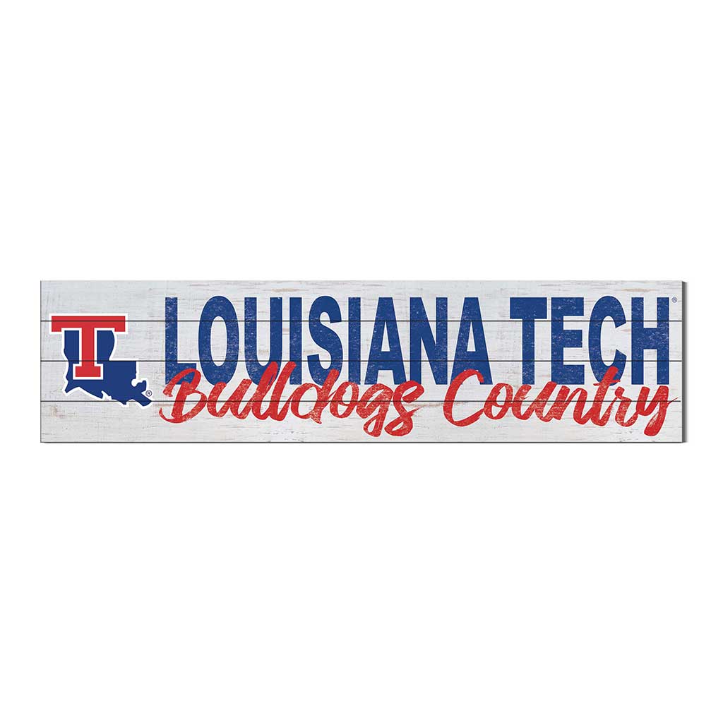 40x10 Sign With Logo Louisiana Tech Bulldogs